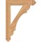 Ekena Millwork Olympic Arts & Crafts Smooth Bracket, Western Red Cedar, 3 1/2"W x 22"D x 30"H BKT04X22X30OLY03SWR - alternate 4